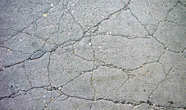 Concreto rachado Concreto rachado