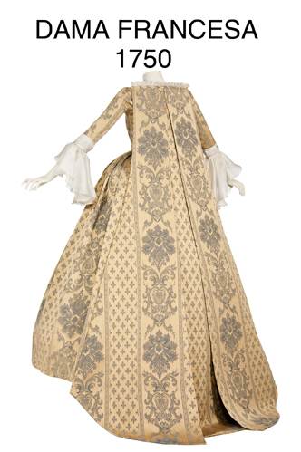 A era do iluminismo foi marcado pelos grandes bordados. Foto Museu da Moda A era do iluminismo foi marcado pelos grandes bordados