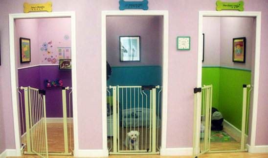 Os quartos são separados e com decoração própria Os quartos são separados e com decoração própria