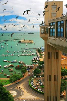 Vista do Elevador Lacerda, Salvador, Bahia