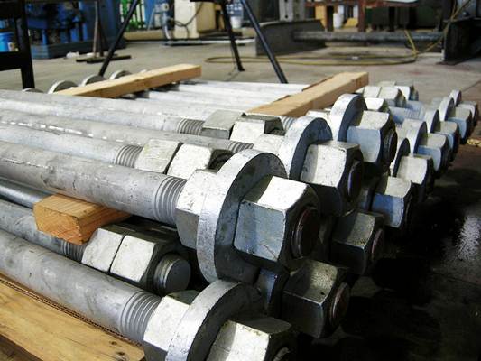 Material galvanizado. Foto Flickr @PortlandBolt Material galvanizado