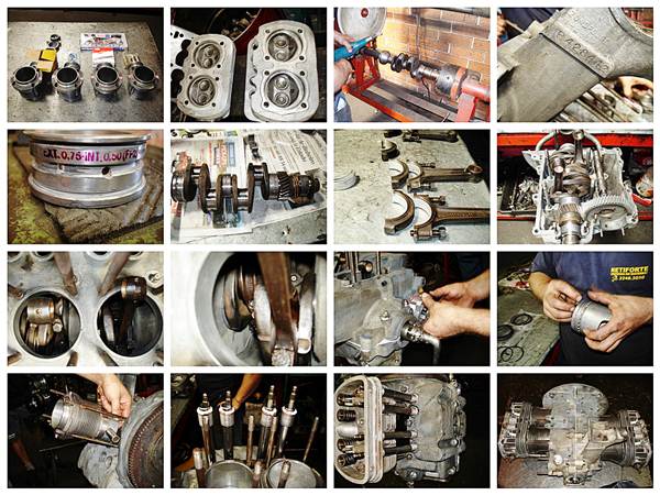 De forma geral a retífica verifica os balancins, válvulas, motor, bomba de óleo, realiza lavagens, montagem, testes em geral, pintura e evelopamento De forma geral a retífica verifica os balancins, válvulas, motor, bomba de óleo, realiza lavagens, montagem, testes em geral, pintura e evelopamento