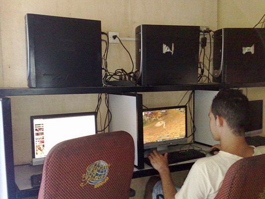 Lan House. Foto Flickr @WikiMapa Lan House