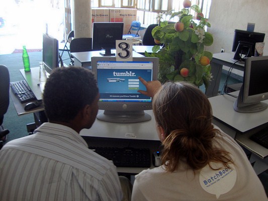 Cyber Café. Foto Flickr @ajleon Cyber Café