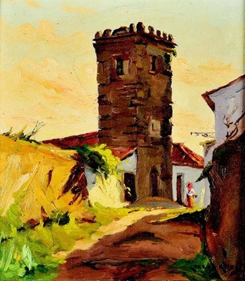 Obra de arte leiloada. Foto Flickr @Biblioteca Municipal de Figueiró dos Vinhos Obra de arte leiloada