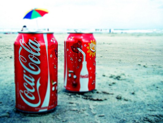 Embalagem refeita do refrigente Cola-Cola. Foto Flickr @jonycunha Embalagem refeita do refrigente Cola-Cola