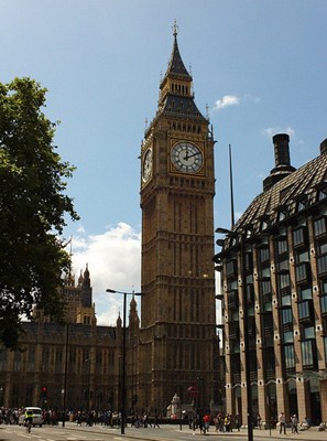 Big Ben. Foto Flickr @bandarji Big Ben