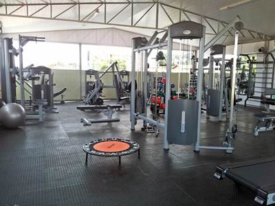 Nova sala de musculação Água Viva