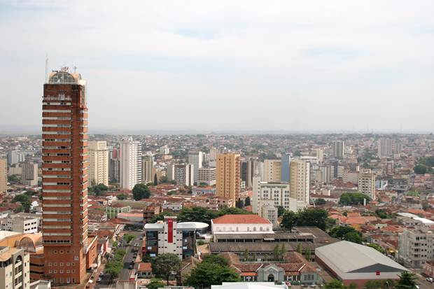 Vista aérea da cidade de Uberaba Uberaba MG